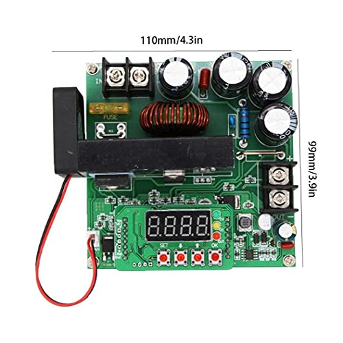 Step-up Voltage Converter DC naar DC Constant Huidige voeding CNC Verstelbare BOOST MODULE BST-900WDC DC BOOST Converter… - Image 7
