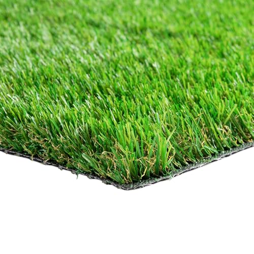 Steffensmeier Kunstrasen Montana 30 mm 1.544 g/m² extrem UV-beständig Soft Kollektion | Grün...