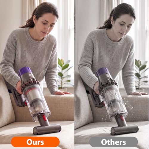 Image of 7.8in V10 Large Dust Bin Replacement & Filter for Dyson V10 SV12 Vacuum
