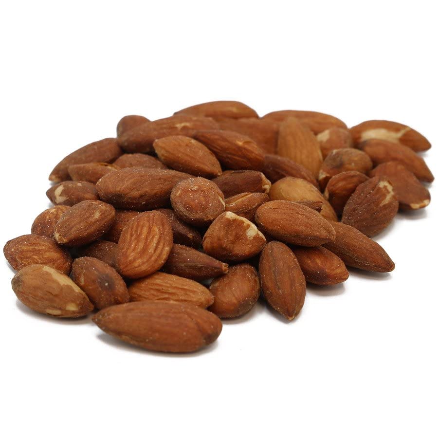 C.J. Dannemiller Almonds, Bulk 30 LB Box, Whole, Roasted & Salted Almonds Perfect for Snacking, Baking, Cooking