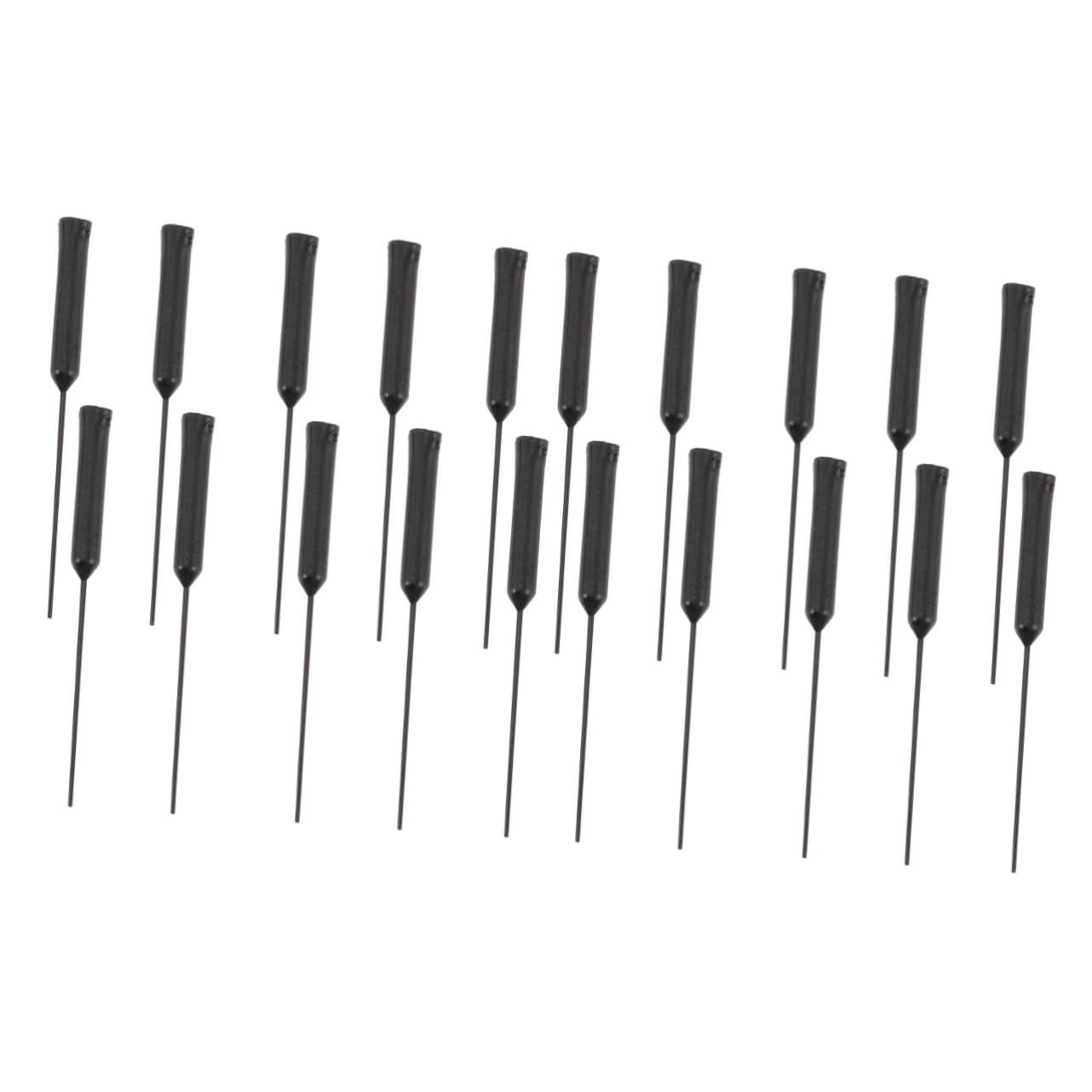 COOLHIYA 20pcs Hearing Amplifier Cleaning Rods Accessories Premium Cleaning Kit for Removal Multi-Functional Tools for Hearing and Ear Care and Easy to Use