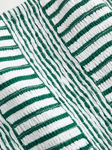 Image of CIDER Women's Strapless Dress with Pockets Tube Striped Long Midi Dresses A Line Beach Vacation Casual Summer Outfits