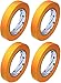 4x Abklebeband 19mm x 50m ⎥ Abdeckband Malerband Goldband ⎥ klebemeister