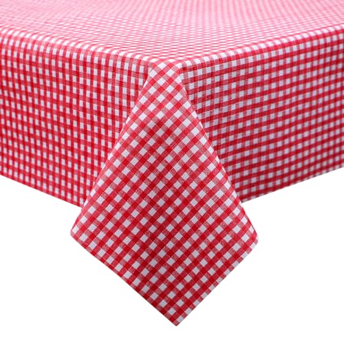 Image of Dakshya Industirs PVC Waterproof Table Cover 36x54 Inch Floral Printed Center Table Cover Washable Plastic Table Sheet Oilproof Dining Table Cover for Coffee Table Living Room Home (Golden Bloom)