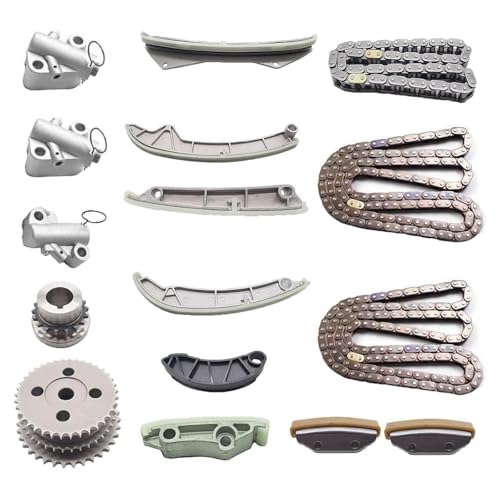 Image of AUCERAMIC Timing Chain Kit Fit for Subaru Tribeca 2008-2014, Subaru Legacy 2010-2015, Subaru Outback 2010-2015, EZ36D 3.6L H6 DOHC 24V N /A OE#13143-AA081, 13143-AA071, 13143-AA061, 13146-AA100
