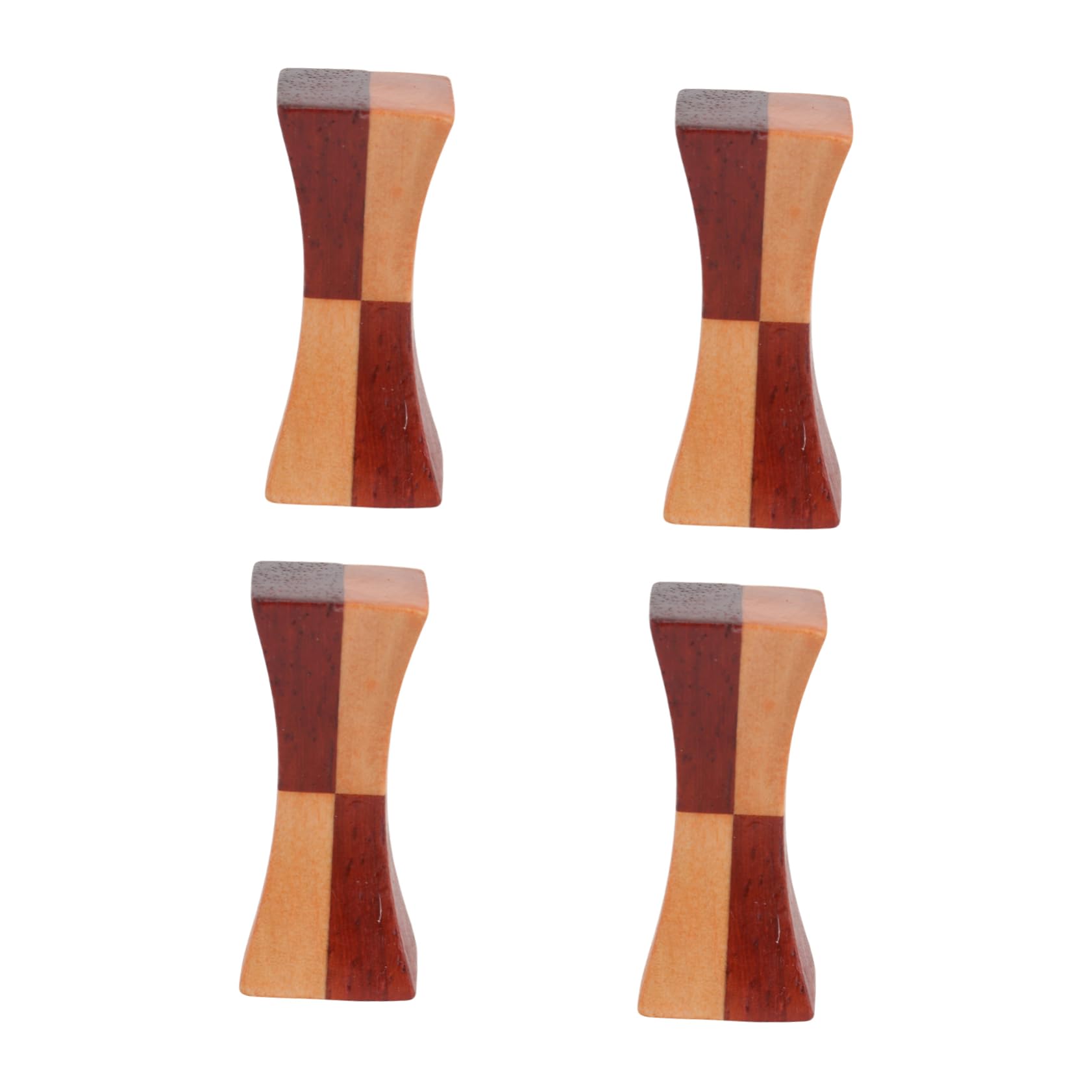 Unomor 4Pcs Style Chopsticks Rest Creative Cutlery Holder for Forks Spoons Natural Design and Easy to Clean for Dining Table Decoration