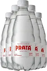 Kit 12 Água Prata Mineral Natural Com Gás Pet 370ml Pack
