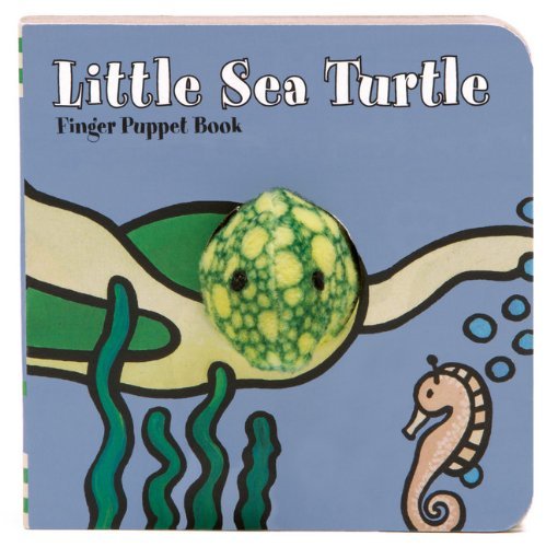 By Image Books Little Sea Turtle: Finger Puppet Book (Little Finger Puppet Board Books) (Nov Brdbk)