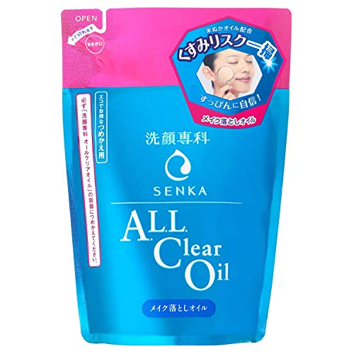 Senka All Clear Oil Makeup Remover Refill 180 mL
