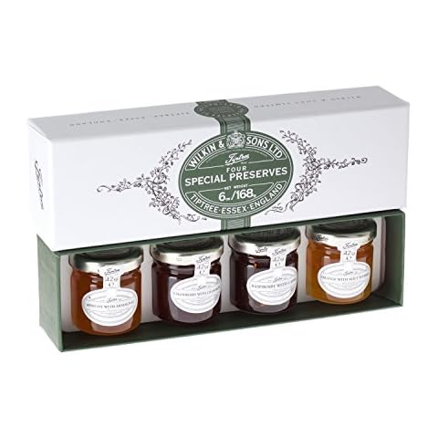 Wilkin & Sons of Tiptree Four Special Preserves (containing alcohol) Mini Gift Pack - 4 x 42g Cover
