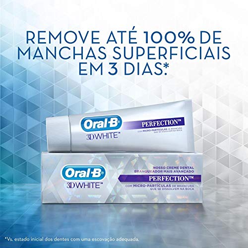 Creme Dental Oral-B 3D White Perfection, 102g