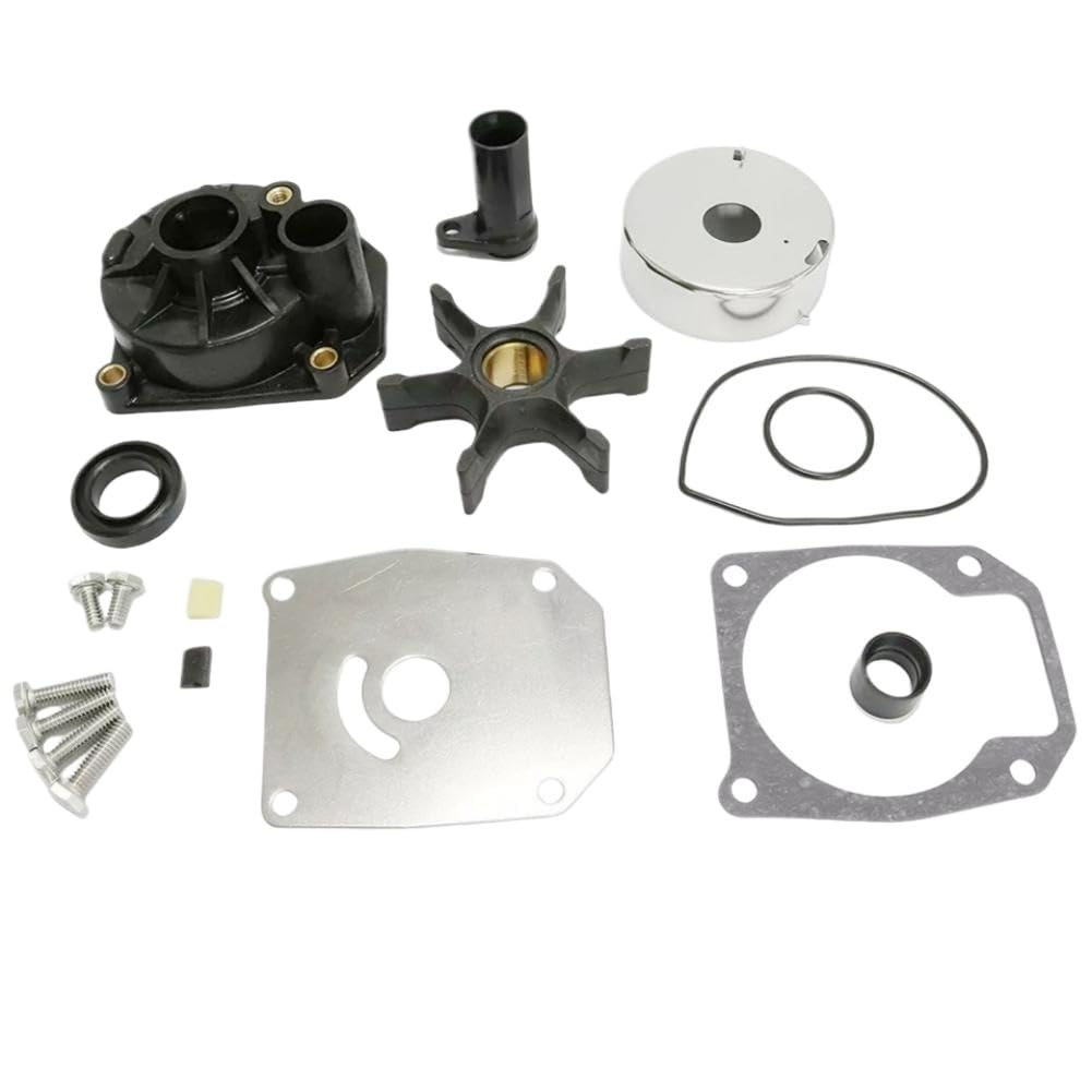 Kit pompa acqua con alloggiamento compatibile con motori fuoribordo 70HP e 75HP – Sostituisce i codici 432955, 438597 e 18-3389