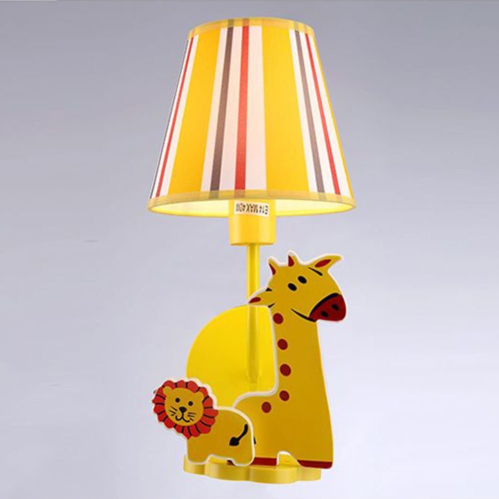 REIZ Ender del fumetto giraffa tessuto della parete della lampada creativa del bambino spazio della parete della luce bambini notte lampade da parete