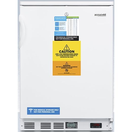 Summit VT65 Upright Freezer, White