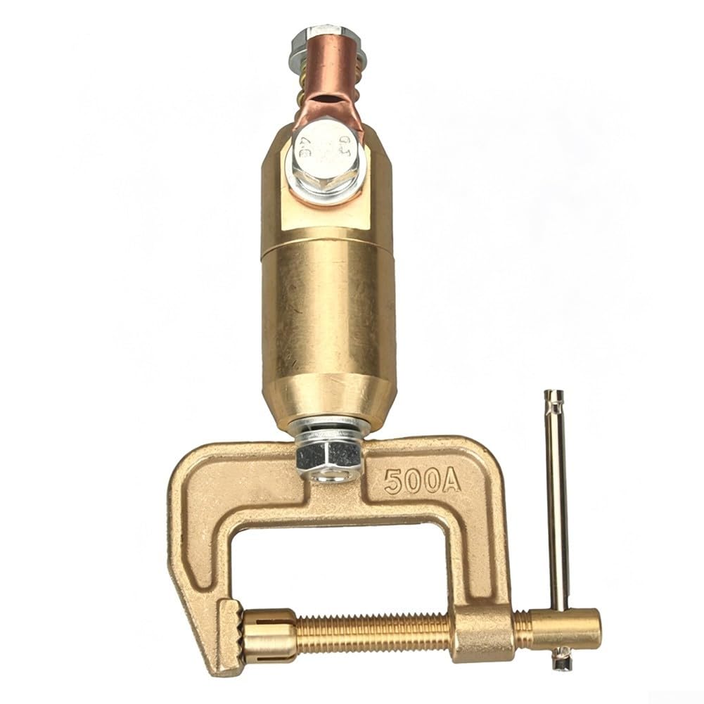 Adaptador de abrazadera de tierra giratoria 1000A con abrazadera en C de tierra de 500 A para soldadores de plasma MIG TIG y maquinaria de corte industrial