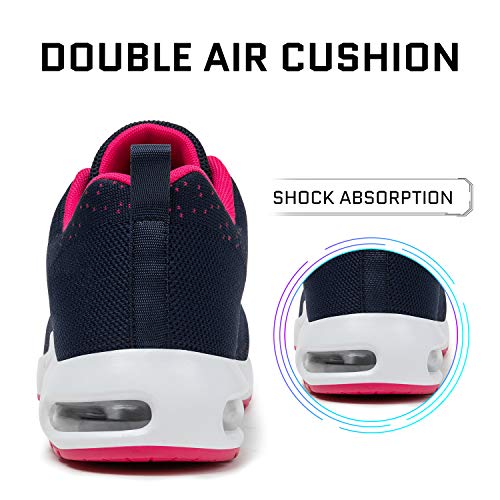 Image of Mishansha Womens Sneakers Air Cushion Running Tennis Shoes Women Lightweight Arch Support Walking Shoes