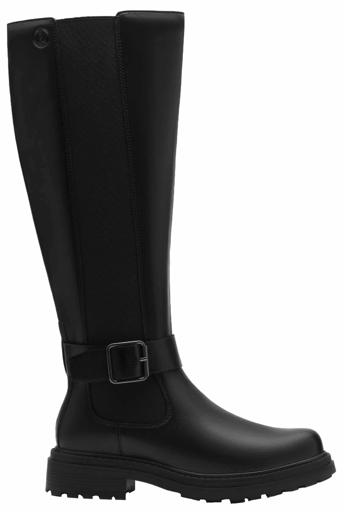 Clarks Orinoco3 Tall Womens Black Leather, 4.5