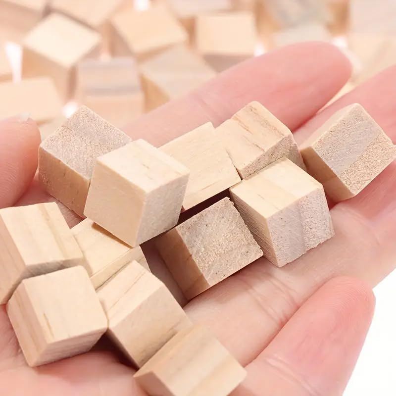 Lifestyle Furniture 1x1 cm Wooden Cubes, Unfinished Pine Cubes, Solid Wooden Blocks, Blank Wood Square Blocks for Crafts and DIY Projects, Puzzle Making (100PCS) (B0CYCKJN1H) Amazon Price History, Amazon Price Tracker
