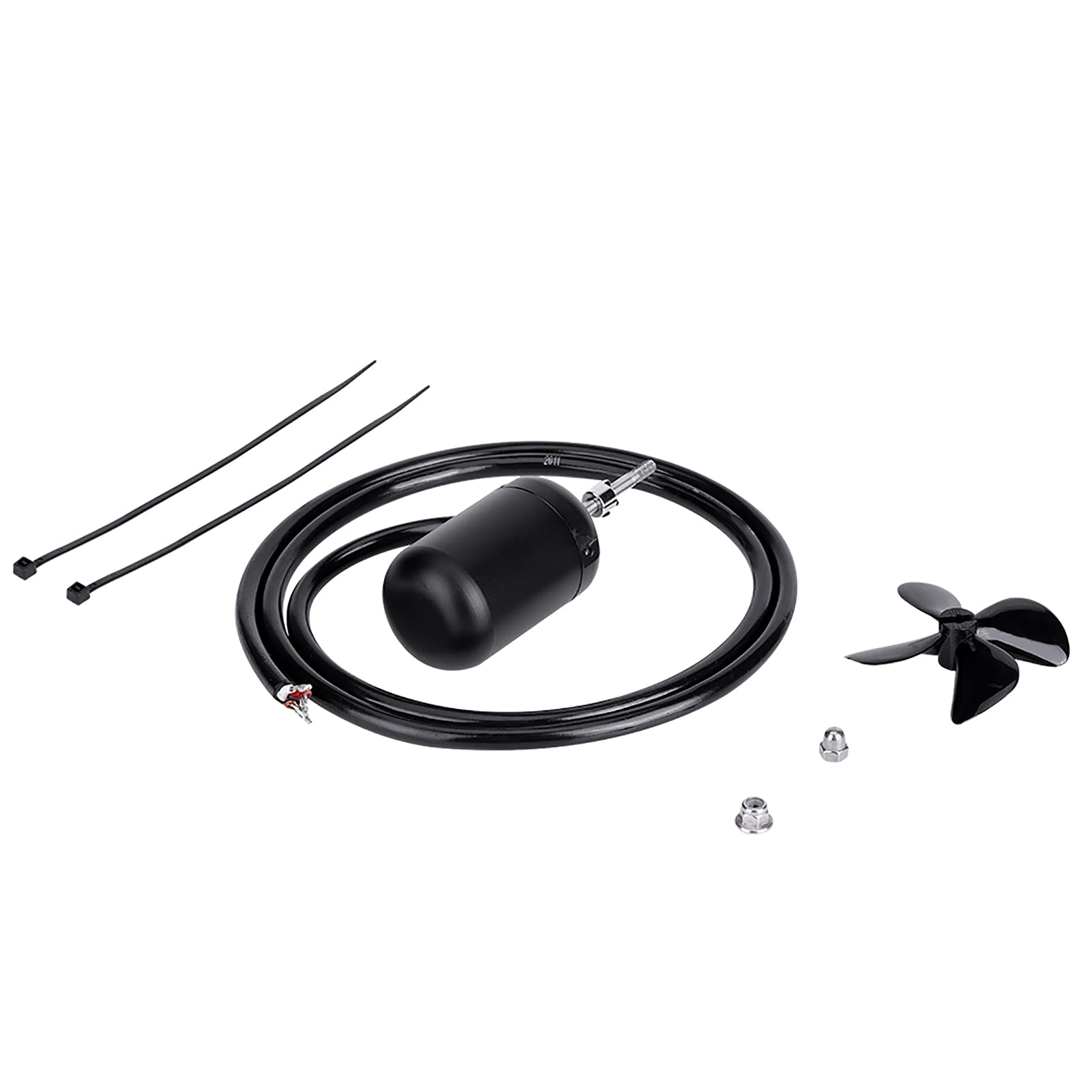 Moteur RC, Poussée 24v 2,4 Kg de Moteur sous-Marine à l'épreuve de l'eau pour Bateau RC, durabilité Durable avec Structure Compacte et Haute Performance
