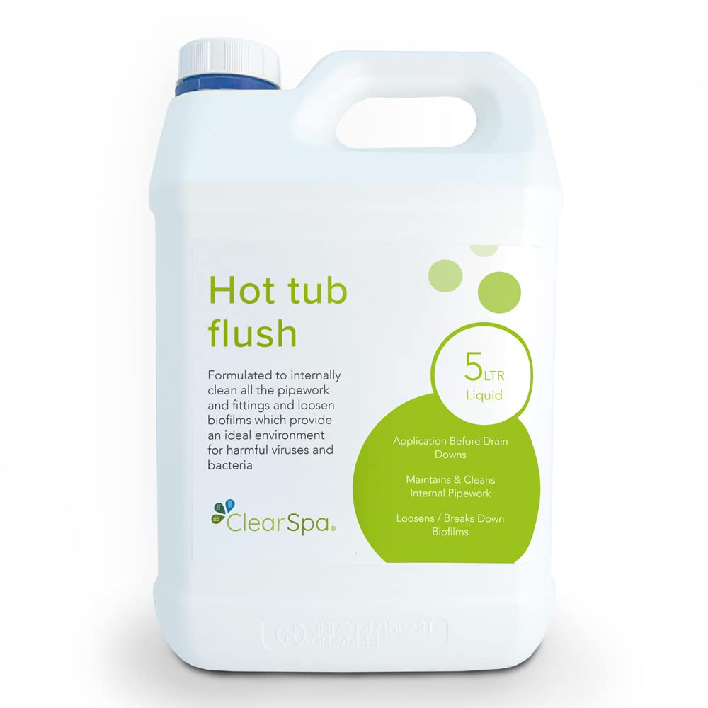 Buy ClearSpa Hot Tub Flush 5L Spa System Flush 5ltr, Hot Tub Flush