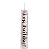 Sashco Log Builder Acrylic Latex Sealant, 30 oz Cartridge, Dark Brown Pack of 1