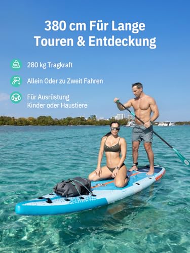 Niphean 380 cm SUP Race Board, Farbe: Deep Rush - 6