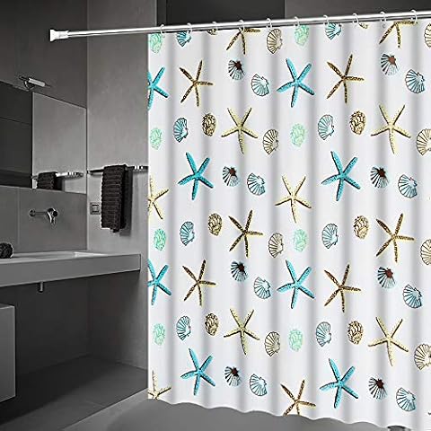 Cortina de Ducha Eco Memos Resistentes al Moho Cover