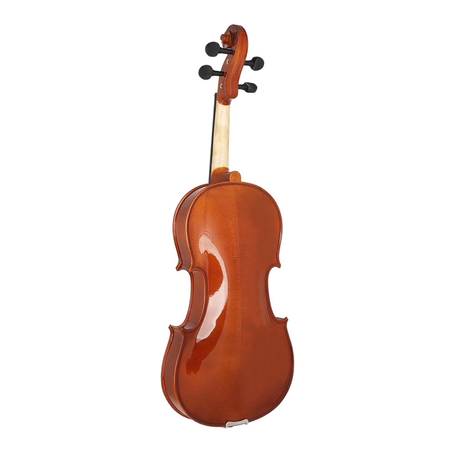 Viola acustica 4/4 con archi e custodia per il trasporto in abete massello pannello in legno naturale viola strumento musicale a corde