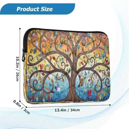 Funda para portátil 13-14 pulgadas impermeable de poliéster miniatura 3