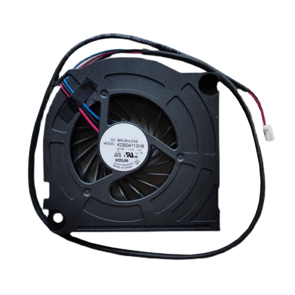 Ventilador de refrigeração para ventilador de TV interno Samsung UE55HU8500T KDB04112HB UE55HU8500 UN55HU9000F, para Delta 12V 0.07A 3 pinos silencioso liga de alumínio alto desempenho CPU Air Cooler