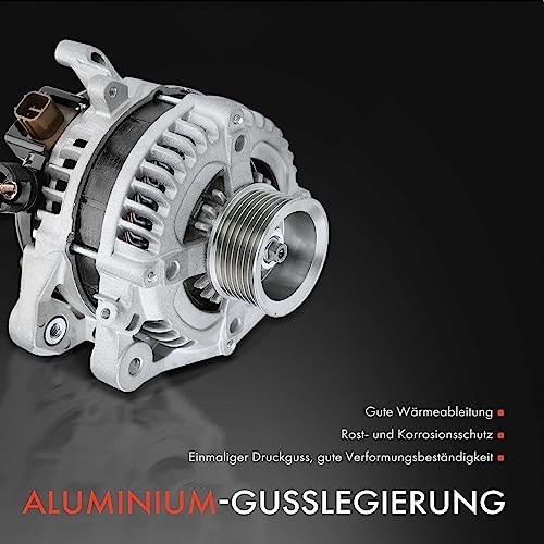 Frankberg Alternator Compatible with Accord VIII 2.0L 2008-2015 Accord VIII Estate car 2.0L 2008-2012 CR-V III RE 2.0L 2006-2012 Replace# 104210-5370 - Image 5