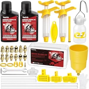 Vautvis Bremsenentlüftungsset für hydraulische Scheibenbremsen