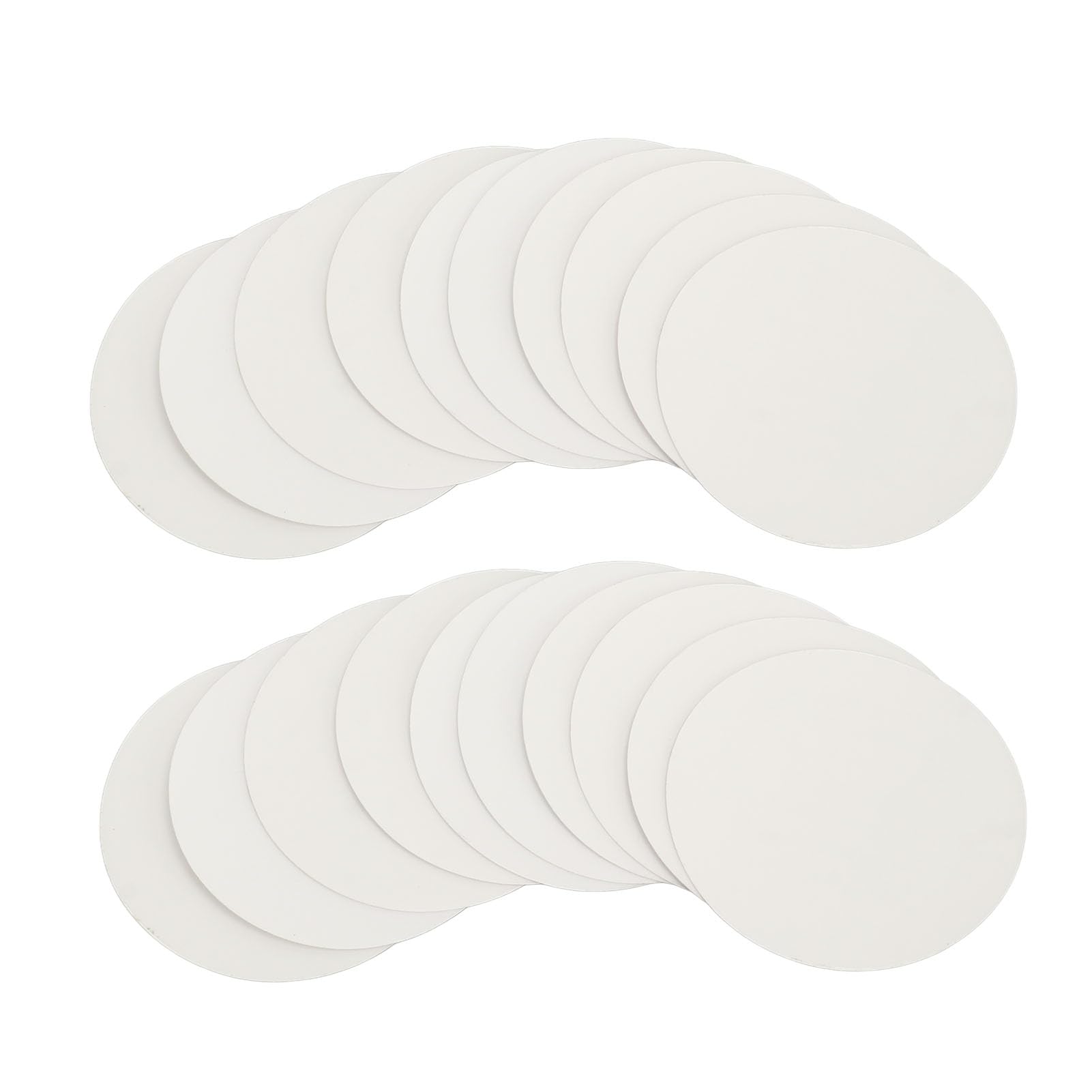 OUKENS TPU Repair Patch, 20Pcs Outdoor Gear Patch, Round Strong Adhesive Transparent TPU Waterproof Repair Patch for Tent Air Mattresses Inflatable Boats, default, defult