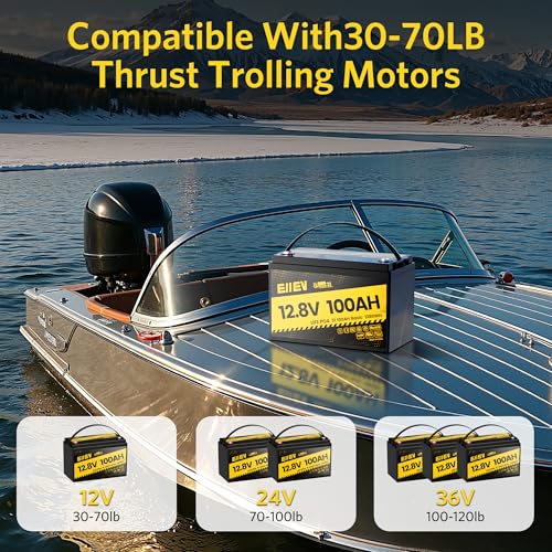 12V 100Ah LiFePO4 Deep Cycle Battery