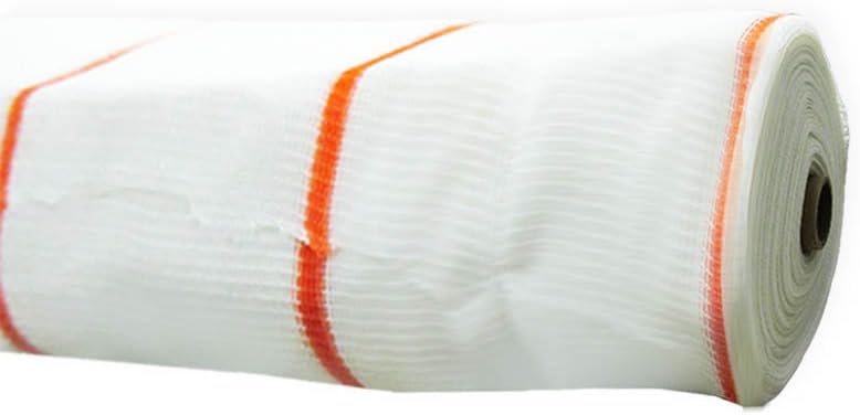 JAYDEE BOEN SN-20018 Safety Netting,White,FR,5.6ftX150ft