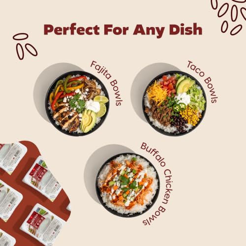 Image of IRIS Instant White Rice, 10PK, Japanese Short Grain Vegan, Microwave 80 sec