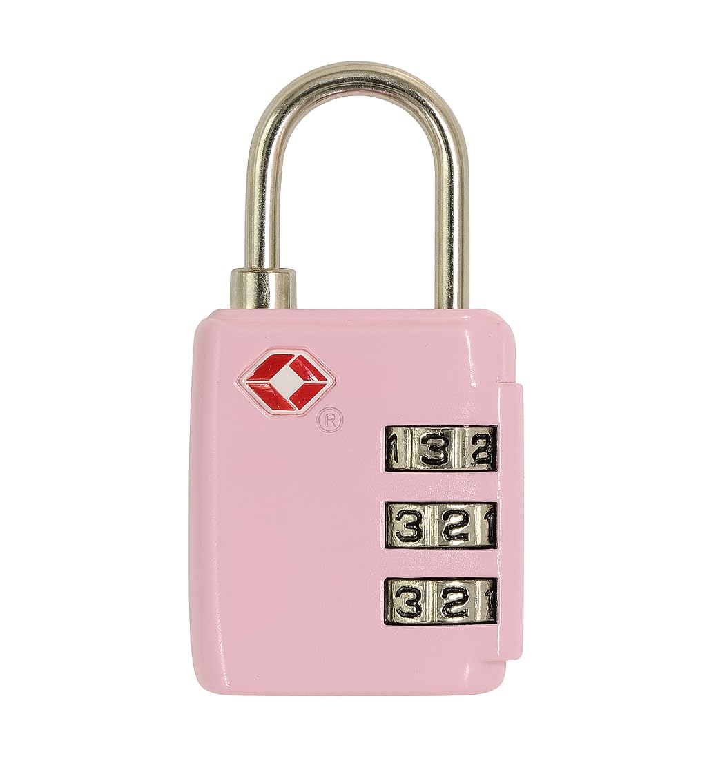 QUIRA TSA Approved 3-Digit Combination Lock, Resttable Travel Lock for Suitcase & Bags (QR-016P)-picture-22