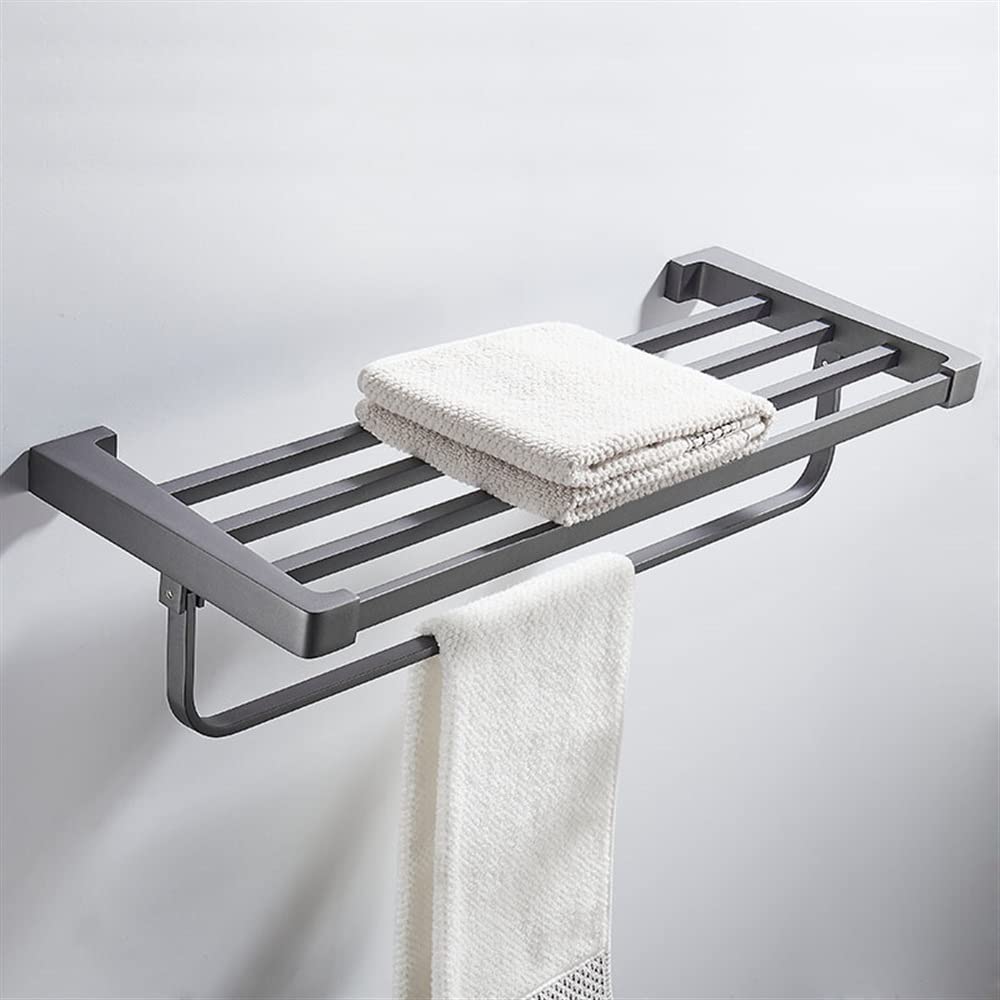 Towel Racks, Towel Rack Brass Towel Rack Bathroom Hardware Accessories Towel Holder/Bar Bathroom Shelf Towel Rack Wall Mounted Gray Towel Rack