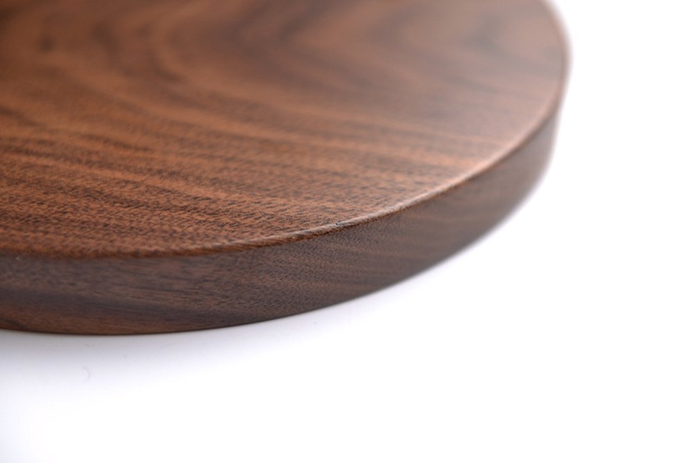 Plateau Rustique En Bois De Noyer Massif Pour Petit Déjeuner, Tapas