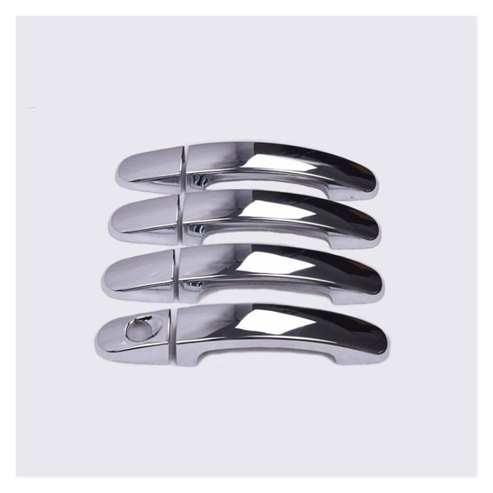 FAHBSTR Exterior Door Handle Cover for Focus 2 3 2005-2013 Chrome Car Door Handle Cover Trim Overlays