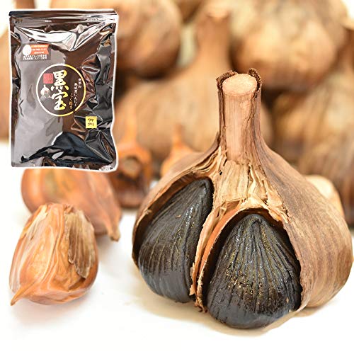 青森県産熟成黒にんにく 訳あり 500グラム 黒宝 500g 黒ニンニク バラタイプ