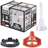 raimondi levelling system MARCA: RAIMONDI MODELLO: RLS “VITE VALUE PACK” (KIT SISTEMA VITE) R.L.S SISTEMA VITE 1000 VITI - BASI FLAT FORMA MENO (-) PER PIASTRELLE CON ALTEZZA DA 3 A 15 MM E PER FUGA DA 1,5 MM 300 GHIERE 5 RONDELLE ANTIGRAFFIO
