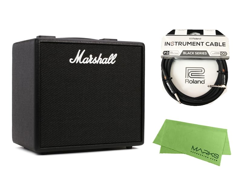 Amazon.co.jp: MARSHALL CODE25+Roland ケーブルセット : 楽器・音響機器