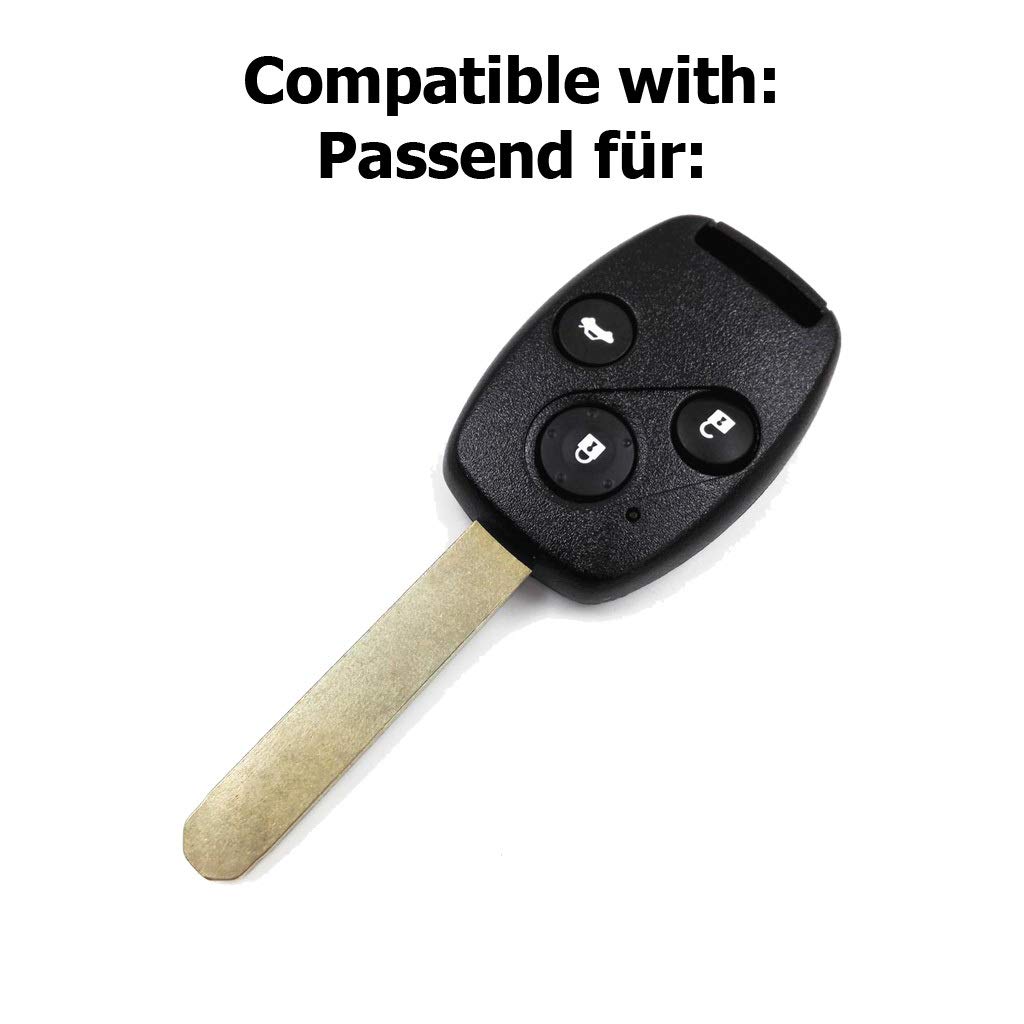 Coque De Protection Souple En Carbone Pour Clé De Voiture Honda CR-V III Civic Accord VII Jazz II FR-V Pilot HR-V I