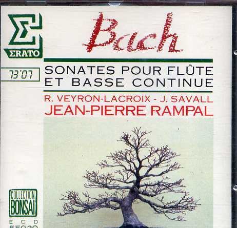 Bach:Flute Sonatas [Audio CD]