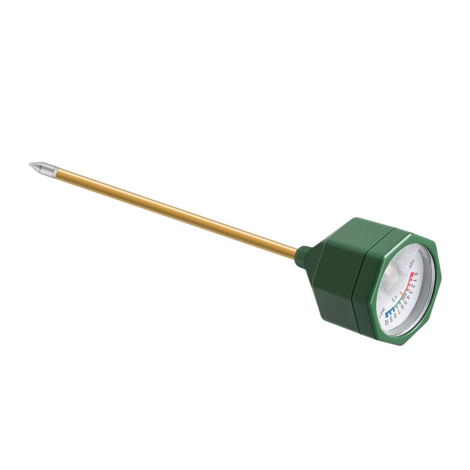 Msioytog Green Efficient Single Pin Soil Tester Essential Tool For Garden Enthusiasts Crop Growers Indoor Outdoor Soil Meter Garden Meter