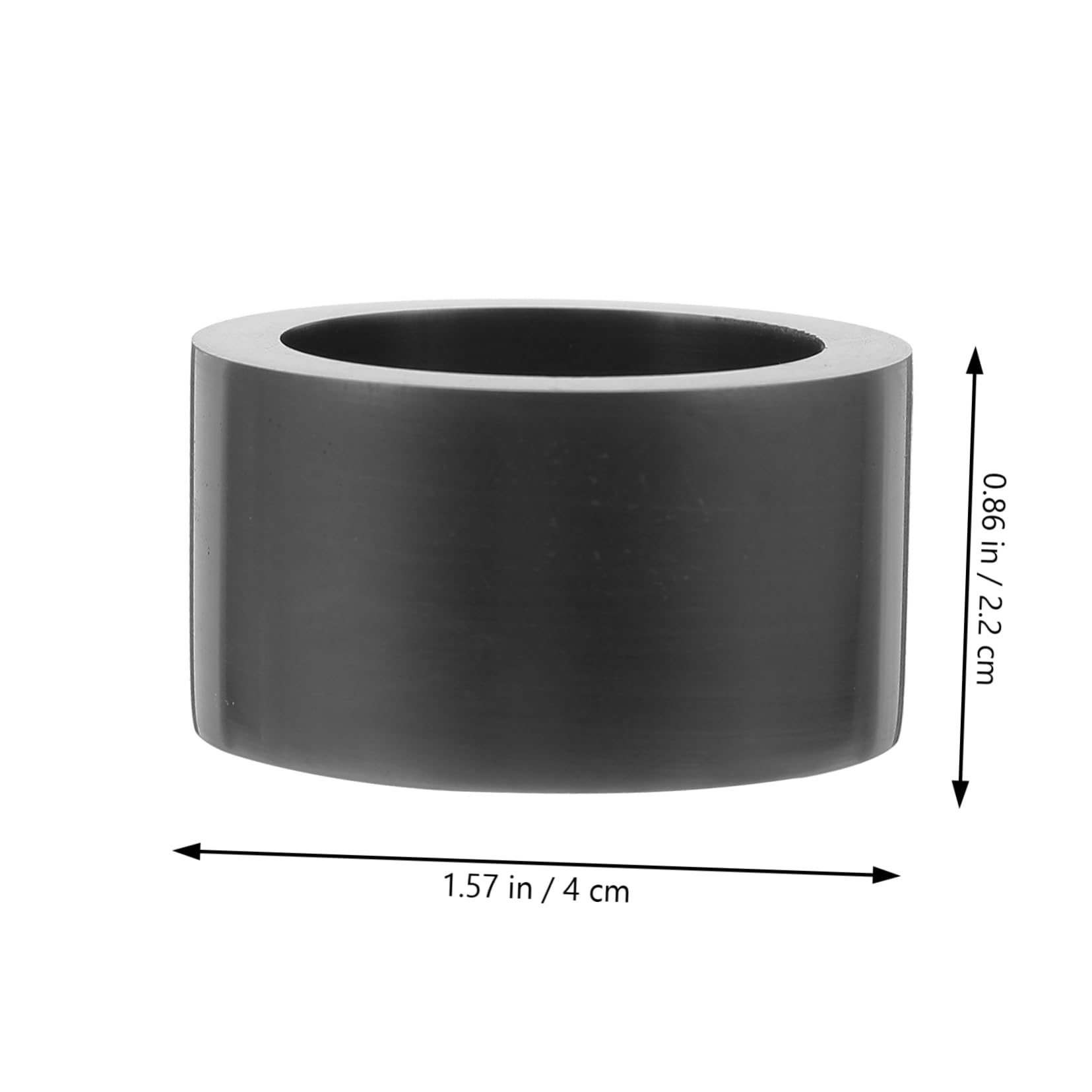 ERINGOGO Graphite Evaporating Dish Smelting Tool for Large Small Crucible Kit Metal Melting Furnace Melting Soldering Kit Laboratory Graphite Crucible Casting Kit Laboratory Crucible Black