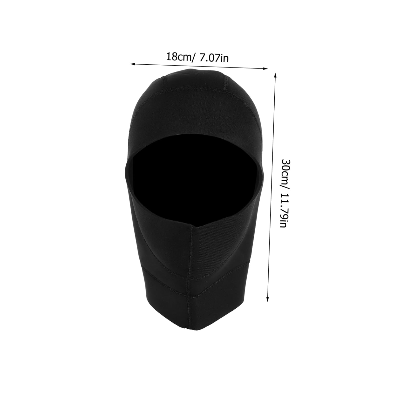 Anneome Comfortable Diving Hat Full Head Mask Waterproof Swimming Cap for Women Warm Keeping Sun Blocking c