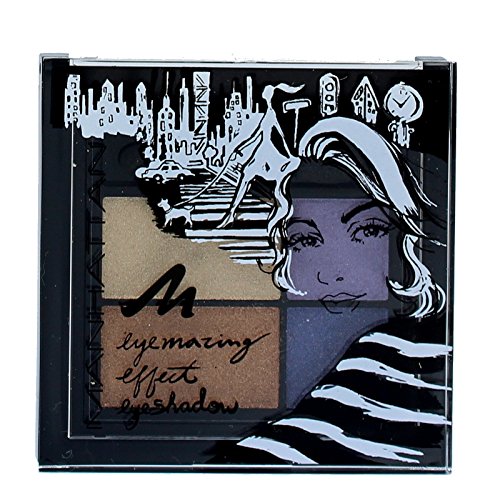 ManhattanEyemazing Effect Quad Eyeshadow Palette-001 City of Gold