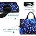 Mibbxea 11,6-12 Zoll Laptop-Tasche Sleeve Hülle,Computer Chromebook Ultrabook Tragetasche,Neopren-Reiseta... Netbook-Aktentasche mit Griff für Dell HP Lenovo ASUS Acer (Blauer Sternenhimmel)